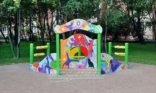 Песочный дворик Акварель ПЕ-57.  �2